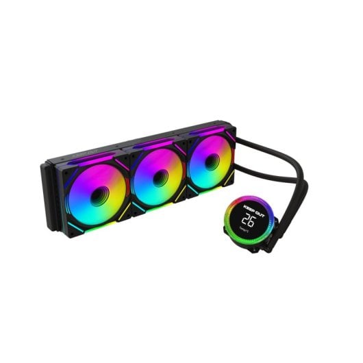 KeepOut XWC 360 PRO système de refroidissement d'ordinateur Processeur Kit de refroidissement du liquide 12 cm Neuf - vue 2