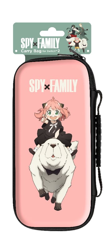 Housse de protection et transport Nintendo Switch 2 Konix Spy x Family Rangement accessoires Anya et Bond Forger - vue 4