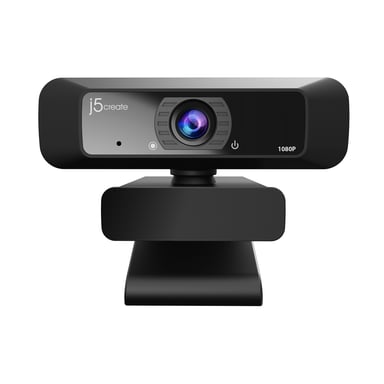 Webcam J5Create USB HD con 360 rotazione USB 2.0 colore nero JVCU100-N