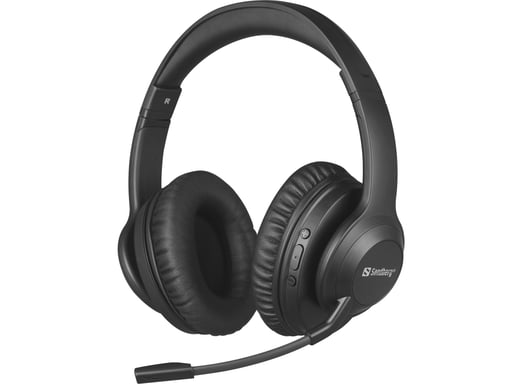 Sandberg 126-45 écouteur/casque Sans fil Arceau Musique/Quotidien Bluetooth Noir