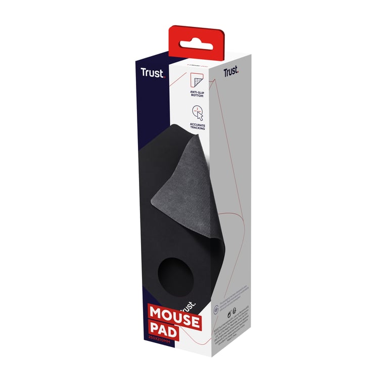 Trust 24193 Tapis De Souris Tapis De Souris De Jeu Gris - vue 4