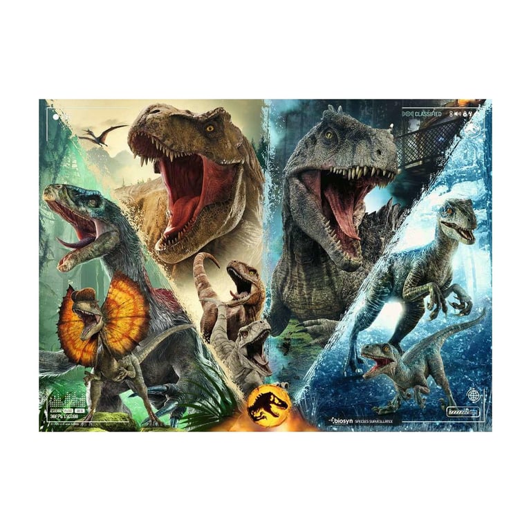 Puzzle 100 pièces : Jurassic World : Domination Ravensburger France - vue 3