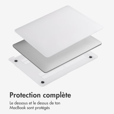 imoshion Coque Laptop pour Apple MacBook Pro 13 pouces (2020 / 2022) - Transparent