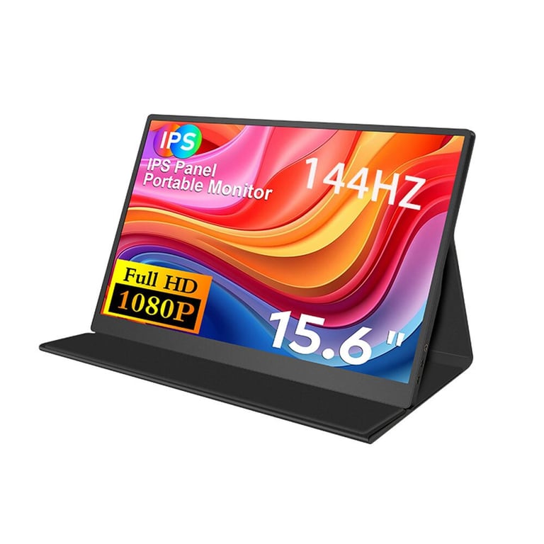 Écran PC FOPO S6 15 6 Full HD 144Hz IPS Portable USB C Mini HDMI - vue 2