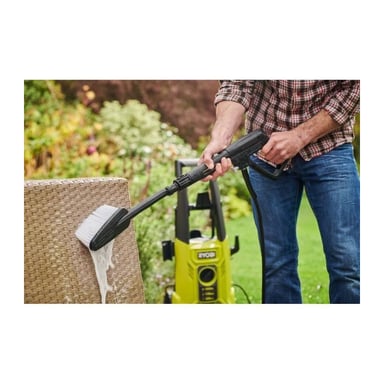 Limpiador de alta presión 1800 W 130 bares 420 L - manguera 5 m - depósito 0,9 L - lanza Vario - lanza turbo - cepillo multi-superficie