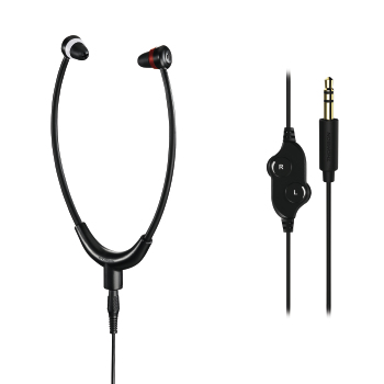 Hama Steto Écouteurs Avec fil Stéthoscope Musique Noir