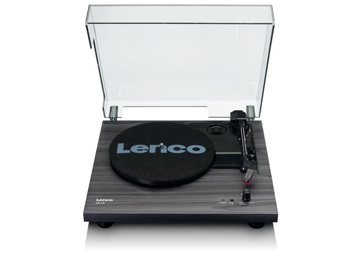 Lenco LS-10 Tocadiscos de tracción por correa Negro Semiautomático