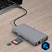 Altadif ALTHUB9IN1TC Docking Station USB 3.2 Gen 1 (3.1 Gen 1) Type-C Acciaio inox