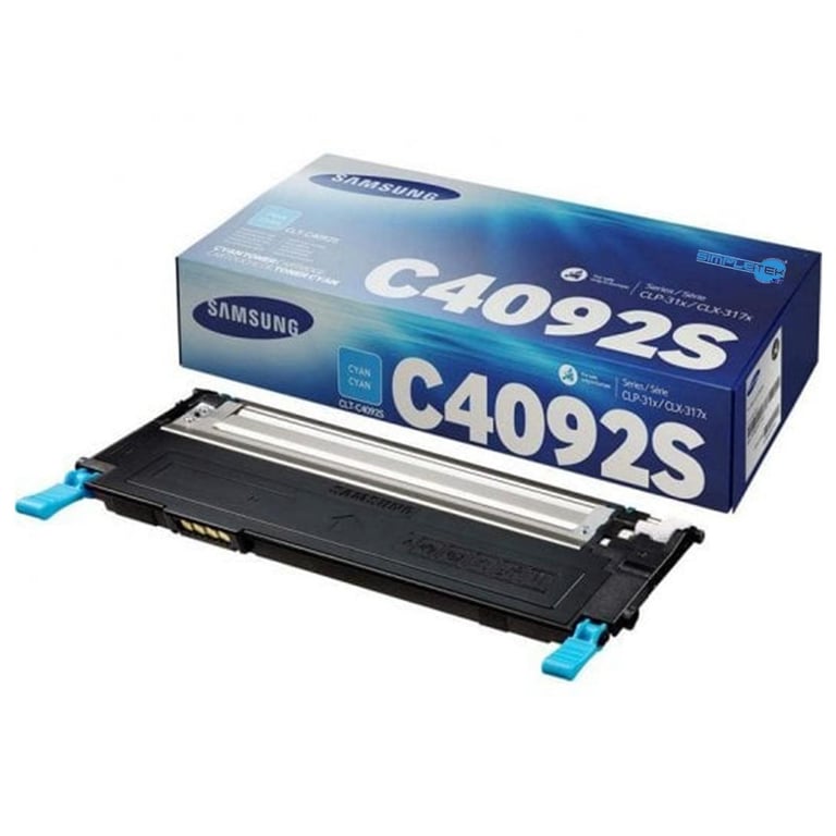 Samsung CLT C4092S Cyan - vue 4
