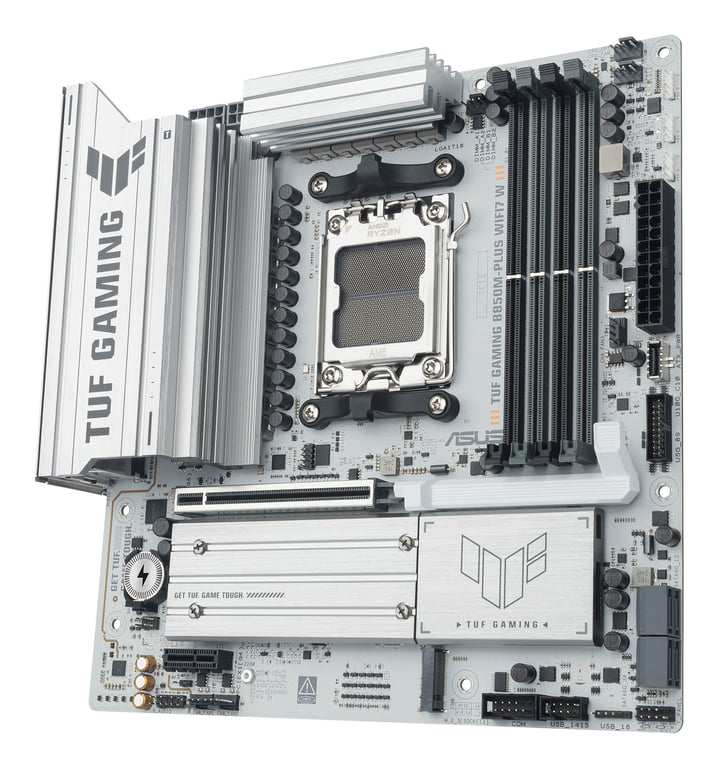 ASUS TUF GAMING B850M PLUS WIFI7 W AMD B850 Emplacement AM5 micro ATX Neuf - vue 3