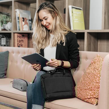 DICOTA Slim Eco MOTION 10-11.6'' 29,5 cm (11.6'') Maletín Negro