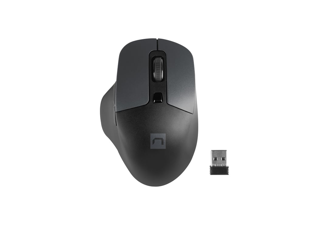 Souris Sans Fil NATEC BlackBird 2 – Ambidextre, IR LED 1600 DPI, 6 Boutons