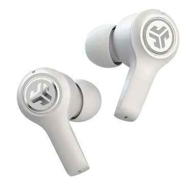 JLab Air Executive, cuffie Bluetooth senza fili di colore bianco