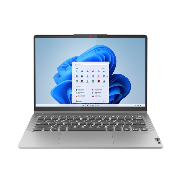 Lenovo IdeaPad Flex 5 14ABR8 AMD Ryzen™ 7 Hybride 2 en 1 35 6 cm 14 Écran tactile WUXGA LPDDR4x SDRAM SSD Wi Fi 6 802.11ax Windows 11 Home Suisse Neuf
