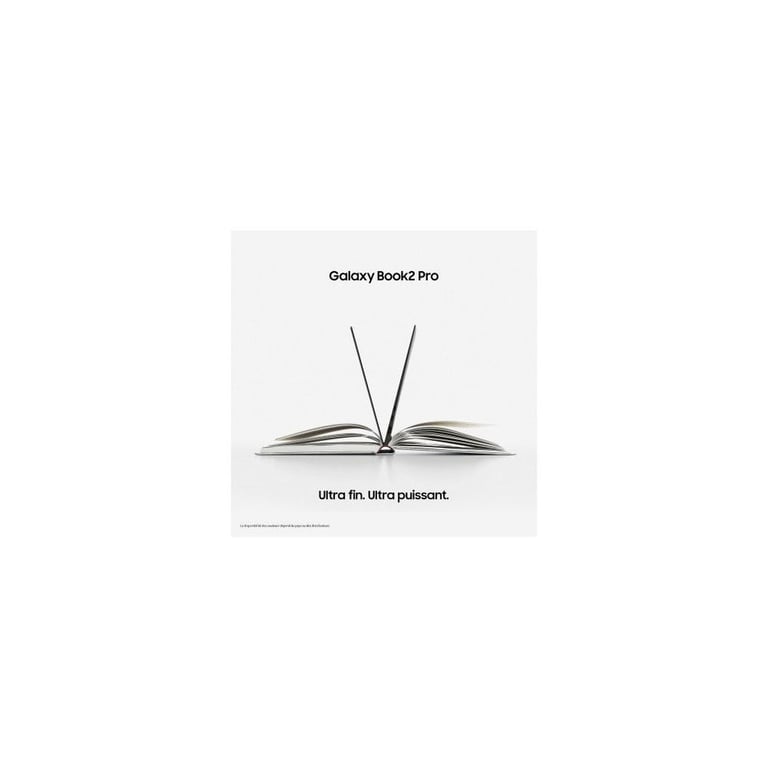 GALAXY BOOK2 PRO ULTRA LEGER 15'' PLATEFORME EVO INTEL CORE ULTRA 7 RAM SSD INTEL ARC GRAPHICS - vue 4
