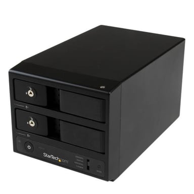 StarTech.com Boîtier USB 3.0 / eSATA sans tiroir pour 2 disques durs SATA III 3,5'' avec UASP, SATA 6Gb/s et échange à chaud