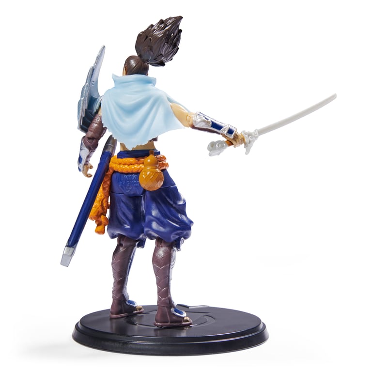 League of Legends - FIGURINE 10 CM YASUO - Figurine Articulée Yasuo 10 cm A Collectionner - Avec Détails Qualité Et 1 Accessoire - Collection Champion - 6062259 - Jouet Enfant 12 ans et + - Neuf