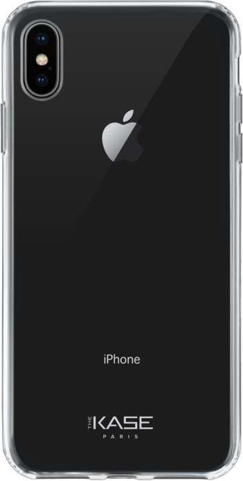 Coque hybride invisible pour Apple iPhone XS Max, Transparente