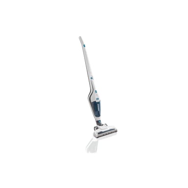Leifheit Rotaro PowerVac 2in1 Aspiradora escoba 2 en 1 Batería Secar EPA Sin bolsa Negro, Azul, Blanco