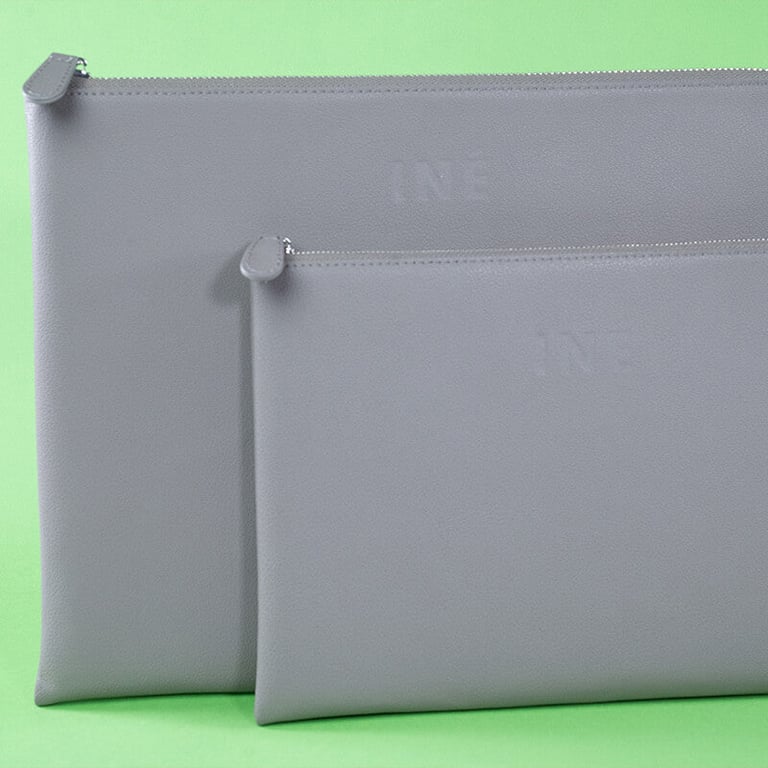 Sacoche en cuir recyclé Ine laptop 1415 Neuf - vue 7