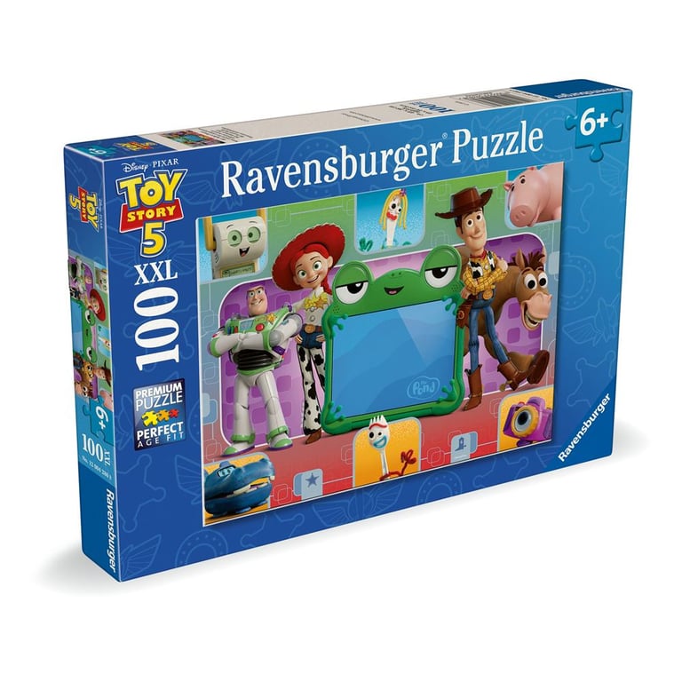 Ravensburger Puzzle 100 pieces Au meme niveau Toy Story 5 - vue 1