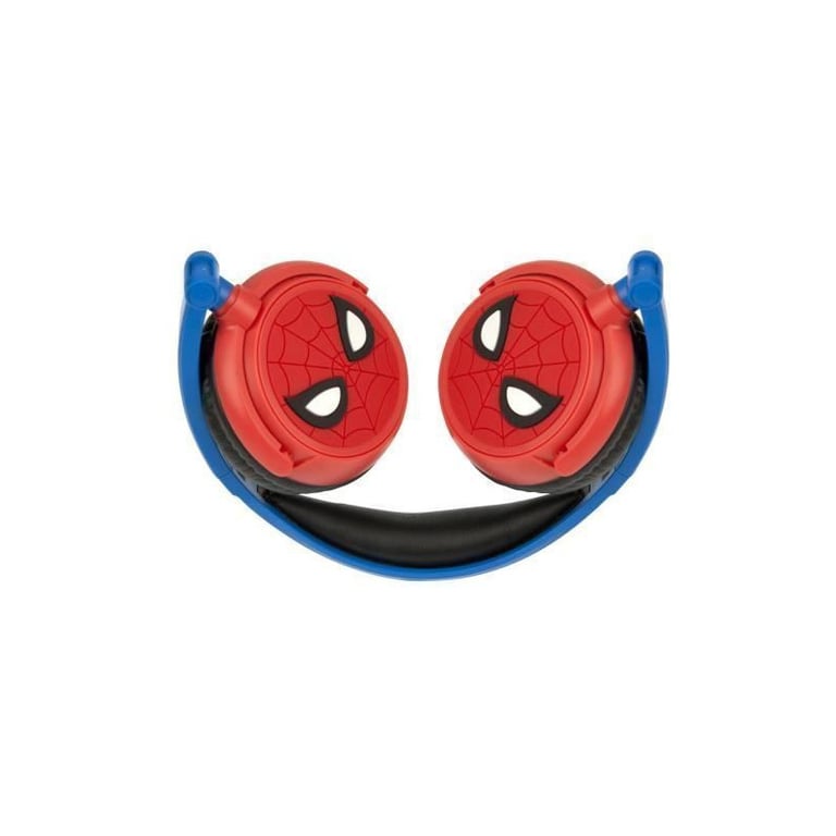 Spiderman Auriculares estéreo plegables y ajustables para niños