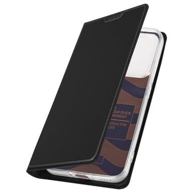Dux Ducis Funda con cierre para Xiaomi 14 efecto satinado con Tarjyero,Dux Ducis Negro