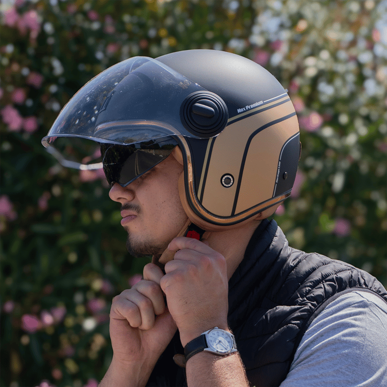 Casque Jet Heritage NOX taille Neuf - vue 5