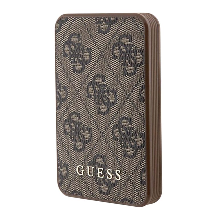 Guess 4G Cuir Métal Logo Power Bank 5000 mAh - vue 4