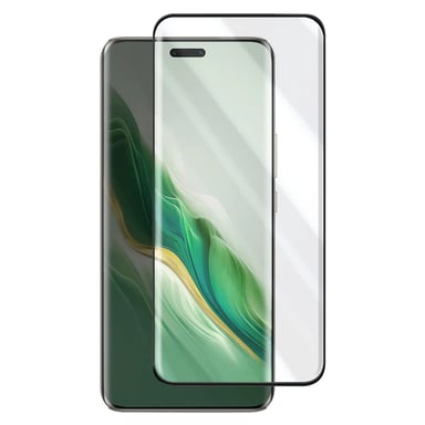 MW Protection d'Écran pour Honor Magic 6 Pro en Verre Trempé Incurvé 3D Transparent