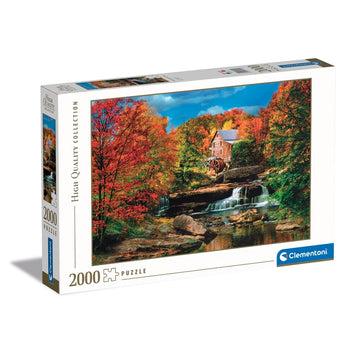 Puzzle 2000 pièces : Moulin Glade Creek Griest Clementoni Puzzles - vue 4