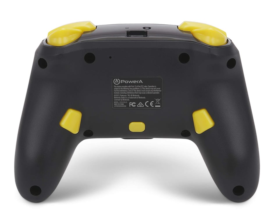 PowerA 1521476 01 accessoire de jeux vidéo Jaune BluetoothUSB Manette de jeu AnalogiqueNumérique Nintendo Switch Nintendo Switch Lite Neuf - vue 2