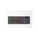 Clavier filaire THE G-LAB KEYZ CAESIUM EX 98% Membrane silencieuse anti-ghosting 26 touches noir rétroéclairage arc-en-ciel dynamique
