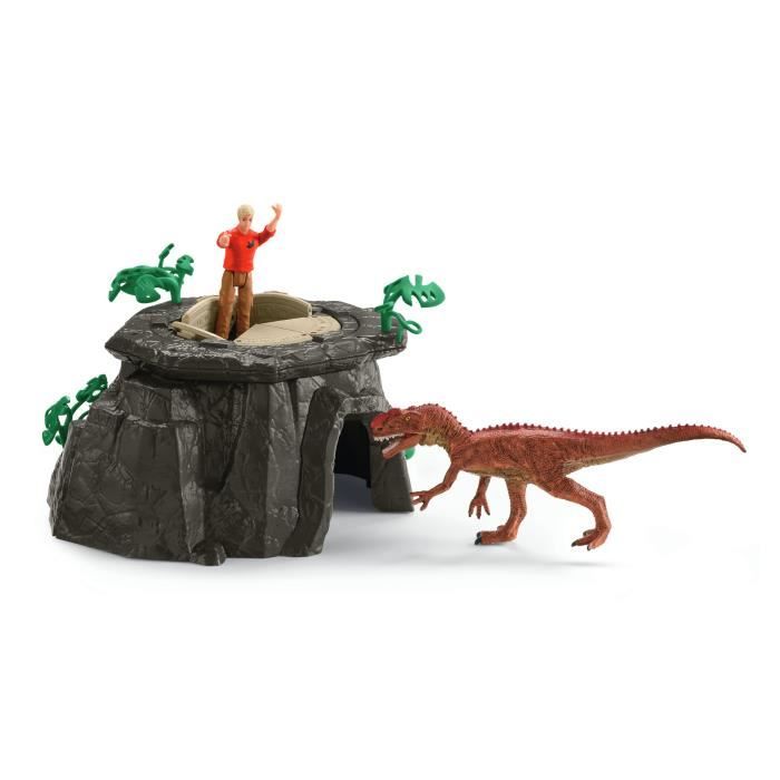 Grande Conquête du temple perdu Playset figurines SCHLEICH 42656 Dinosaurs Dès - vue 4