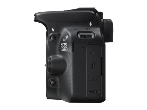 Canon EOS 100D Cuerpo de la cámara SLR 18 MP CMOS 5184 x 3456 Pixeles Negro