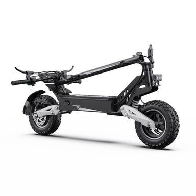 Scooter Eléctrico T10 | Velocidad Máx 25 km/h | Autonomía 60 km | Motor 900W | Batería 48V 13.5Ah | Neumáticos de 11 Pulgadas | Negro