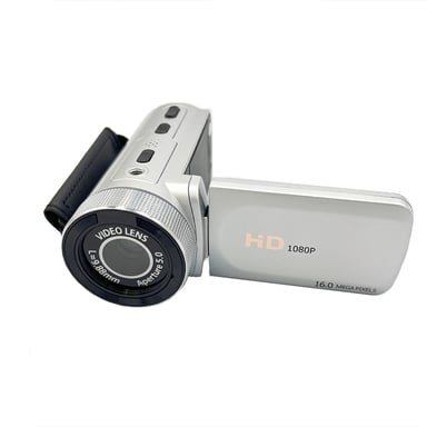 Appareil photo numérique HD avec objectif grand angle White