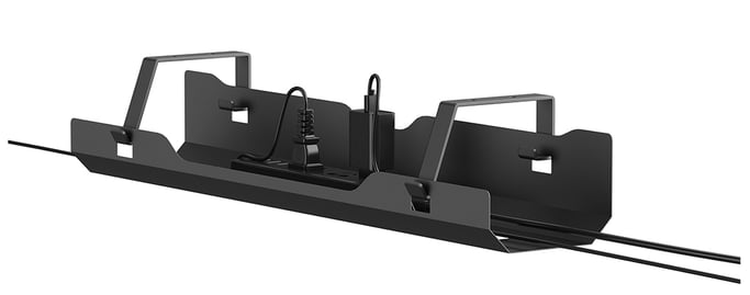 Neomounts ADS07-122BL Vassoio portacavi - fissaggio a vite - universale