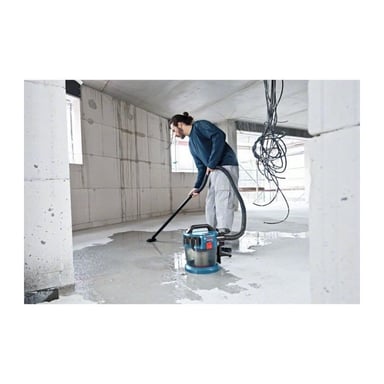 Aspirateur BOSCH PROFESSIONAL GAS 18V-10 L + accessoires sans chargeur et batterie