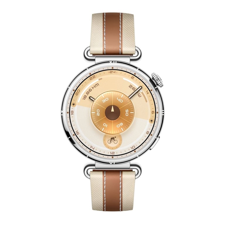 Montre connectée Huawei Watch GT6 41 mm Bluetooth acier inoxydable avec bracelet tissé - vue 6