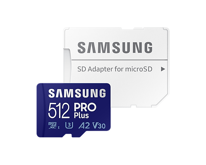 Samsung PRO Plus MicroSDXC 120MB/ +Adapter - vue 3