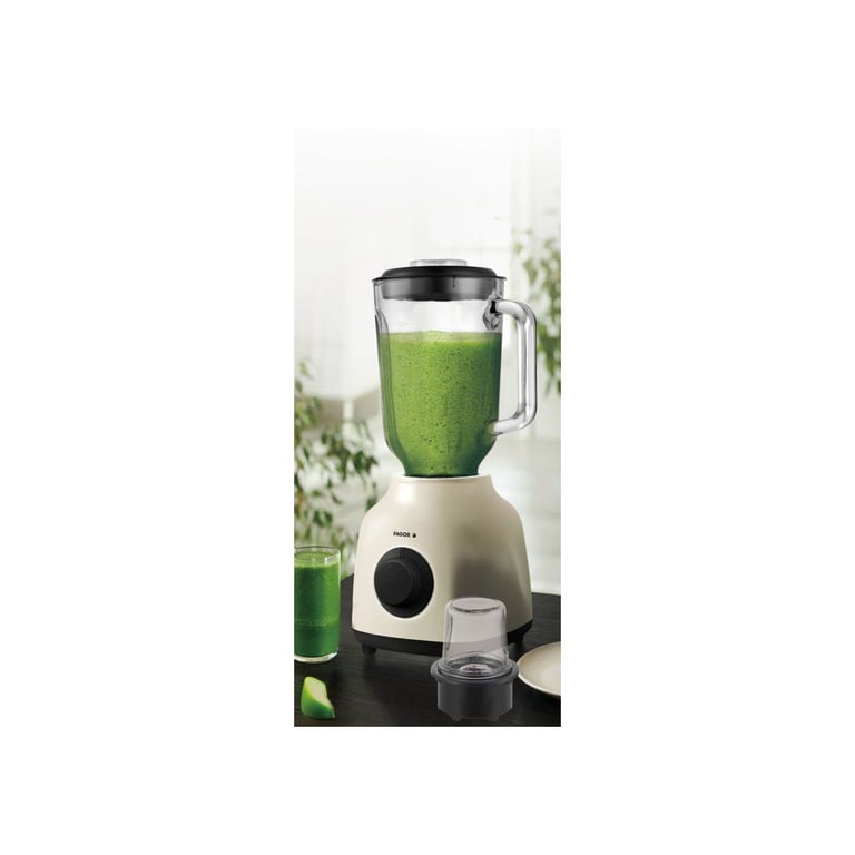 Blender 2 en 1 FAGOR FGC2160 Bol en verre gradué 15 Crème - vue 5