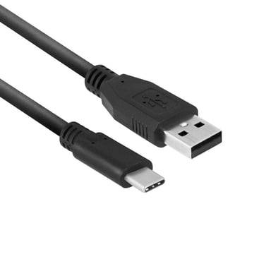 ACT AC3020 cable USB USB 3.2 Gen 1 (3.1 Gen 1) 1 m USB A USB C Negro