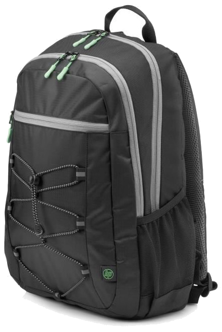 HP Sac a dos pour ordinateur portable Active Backpack - 15.6 - Noir et Vert menthe