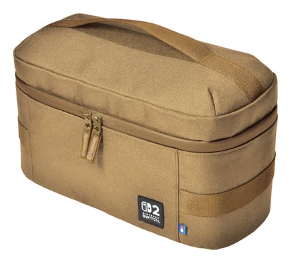 Hori Sac Compact Tout-en-Un (Sand) pour Nintendo Switch 2 - sous Licence Officielle Nintendo