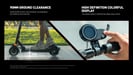 Trottinette électrique tout-terrain JOYOR F5 8'' - Moteur 500 W - Batterie 48 V 10,4 Ah