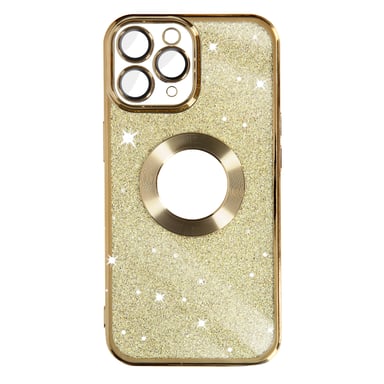 Coque pour iPhone 11 Pro Max Paillette Amovible Série Protecam Spark Dorée