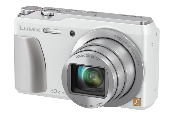 Panasonic Lumix Dmc-Tz56 1/2.33 Appareil-Photo Compact 16 Mp Mos 4608 X 3456 Pixels Blanc - Excellent État