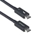 StarTech.com Câble Thunderbolt 5 de 50cm, 80Gbps/Jusqu'à 120Gbps, 240W PD, 8K 60Hz, Câble Thunderbolt Certifié, Compatible avec Thunderbolt 4/USB4/USB-C