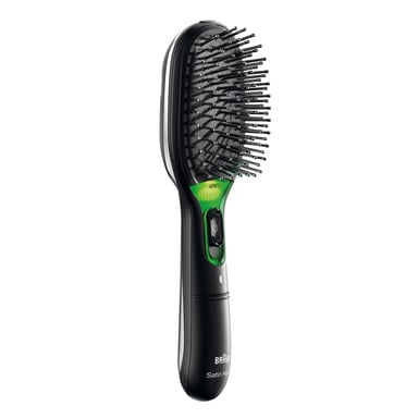 Braun BR710 Adulte Brosse à cheveux rectangulaire Noir, Vert 1 pièce(s)
